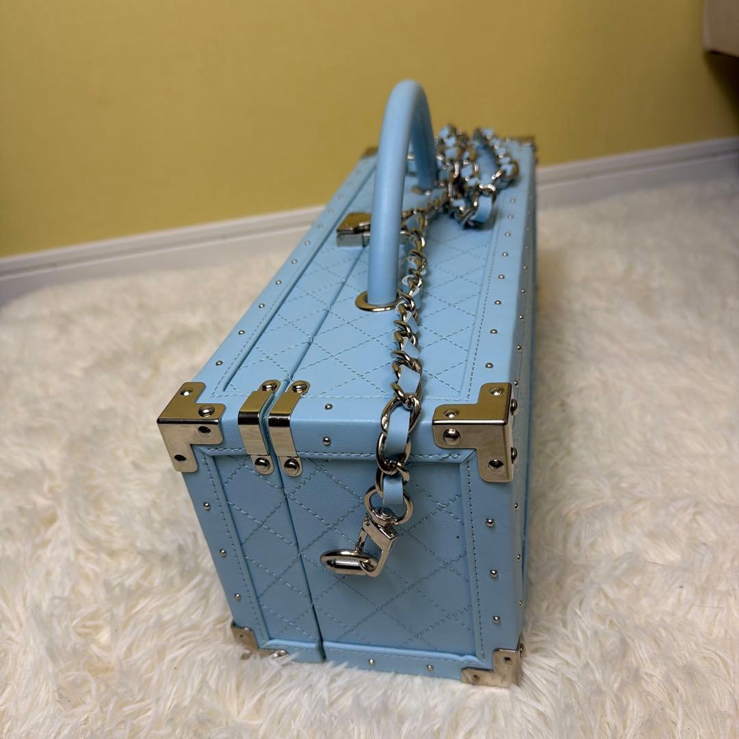 【美品】【未開封】エンジェル シャンパン 水色 750ml 専用ケース付き