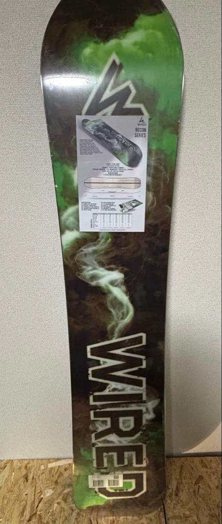 r*@様 【新品未使用】WIRED RECON スノーボード 155cm
