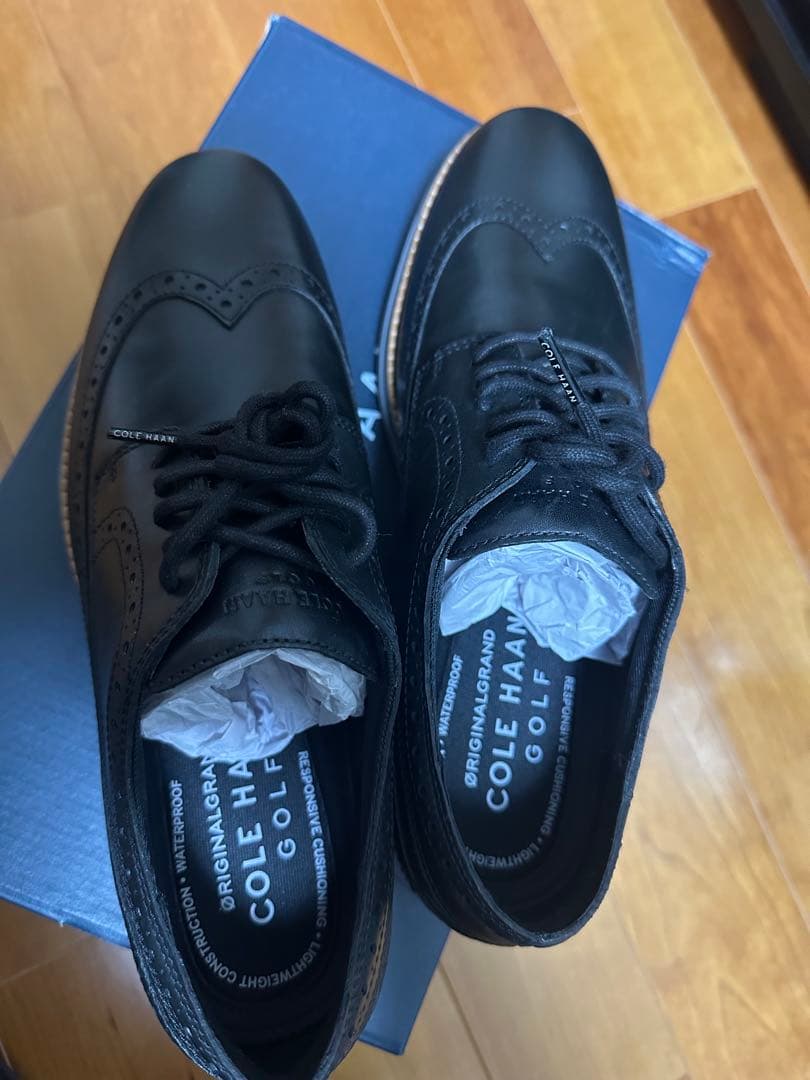 タイムセール(未使用)COLE HAAN ゴルフシューズ ブラック 26.5