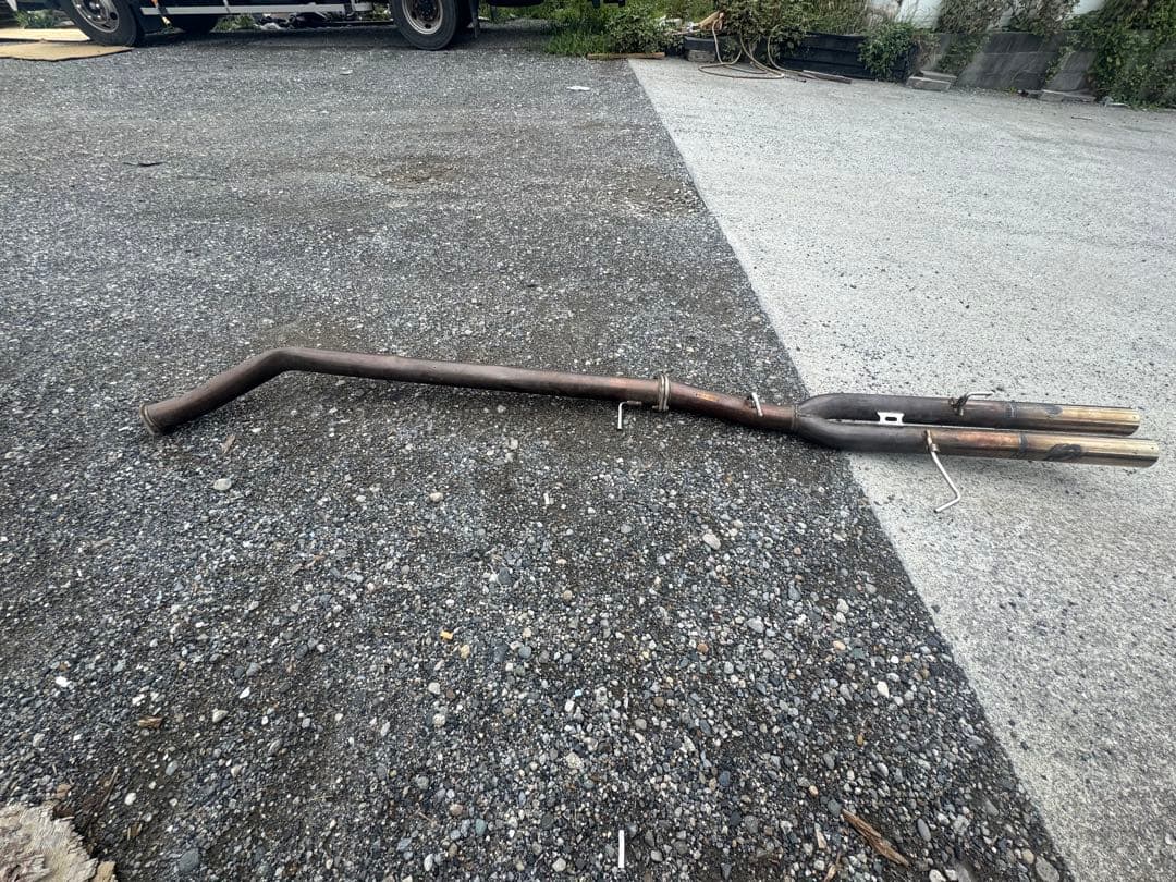 ZSS製ecr33 2ドア.4ドアターボ用デュアルマフラー