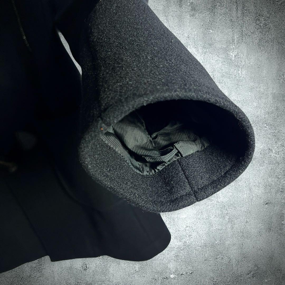 けーすけ♪美品✨junhashimoto カシミヤ混 メルトン ダッフル