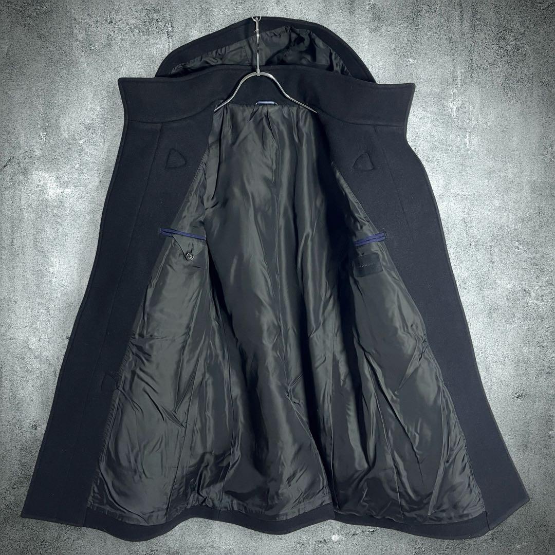 けーすけ♪美品✨junhashimoto カシミヤ混 メルトン ダッフル