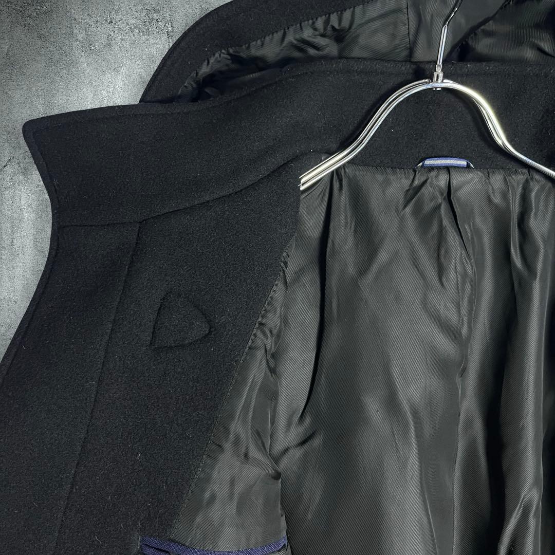 けーすけ♪美品✨junhashimoto カシミヤ混 メルトン ダッフル