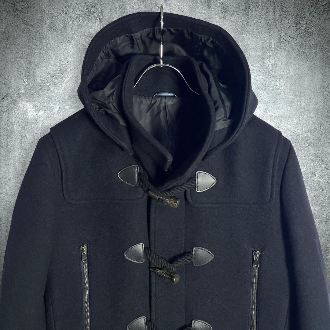 けーすけ♪美品✨junhashimoto カシミヤ混 メルトン ダッフル