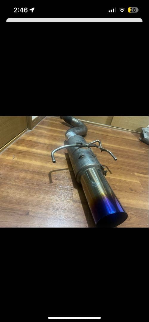 BE5.BH5 競技用マフラー　豊和管×柿本　ワンオフ