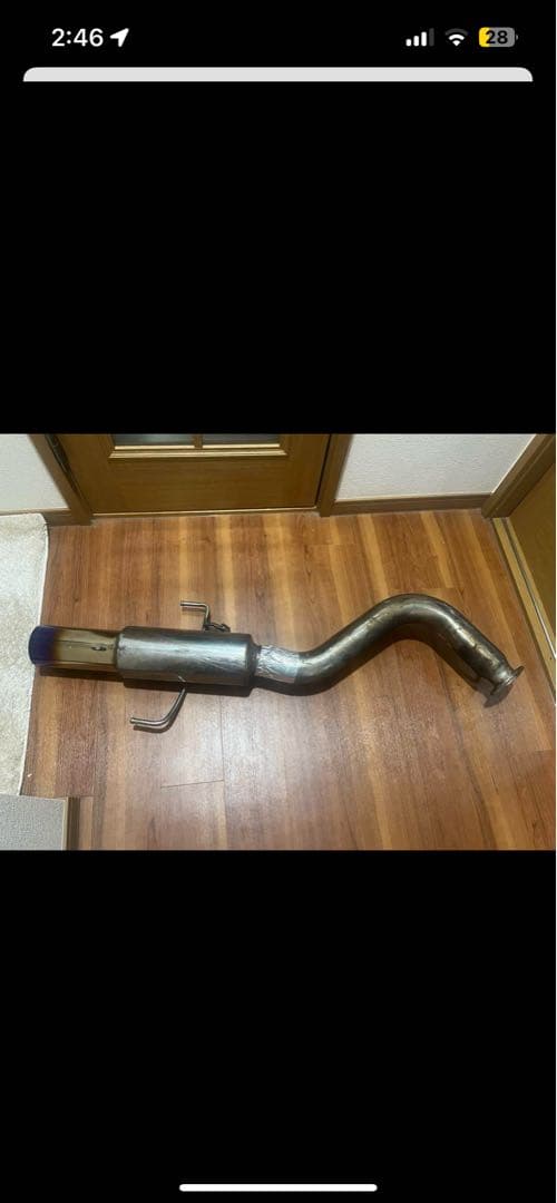 BE5.BH5 競技用マフラー　豊和管×柿本　ワンオフ