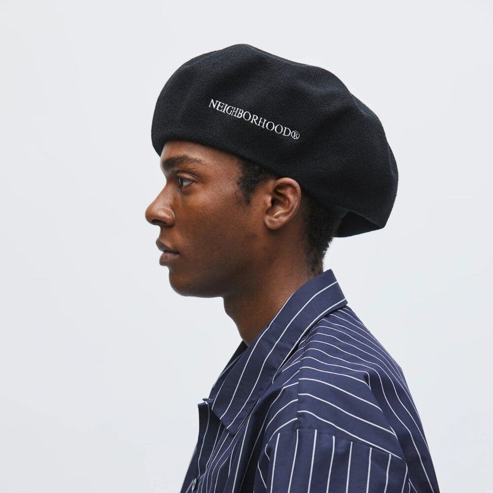 新品 完備 25ss NEIGHBORHOOD ベレー ブラック Mサイズ
