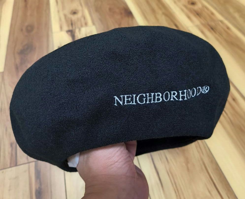 新品 完備 25ss NEIGHBORHOOD ベレー ブラック Mサイズ