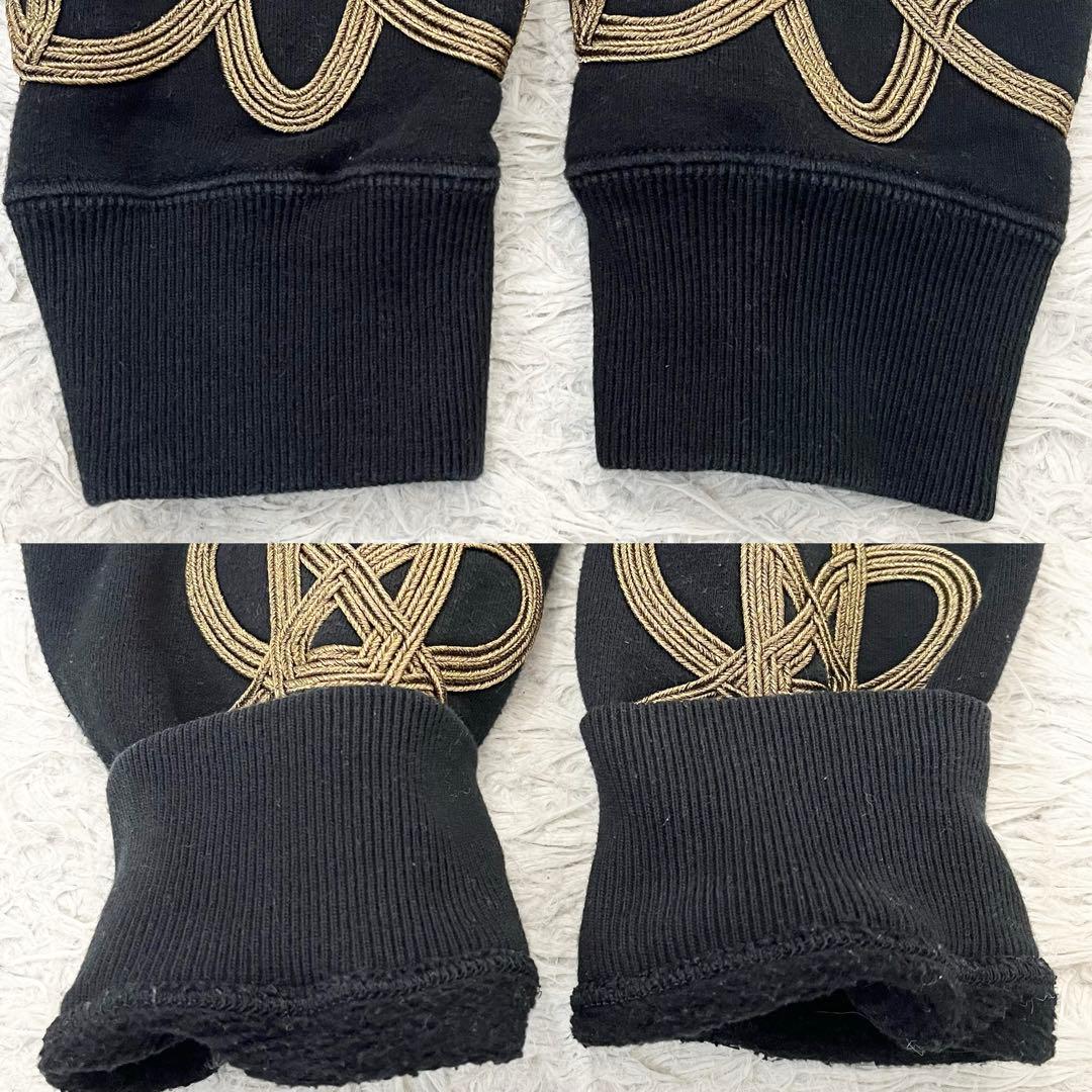 ✨希少✨ポロラルフローレン　トレーナー　スウェット　刺繍　黒　Ｌ　現行QR