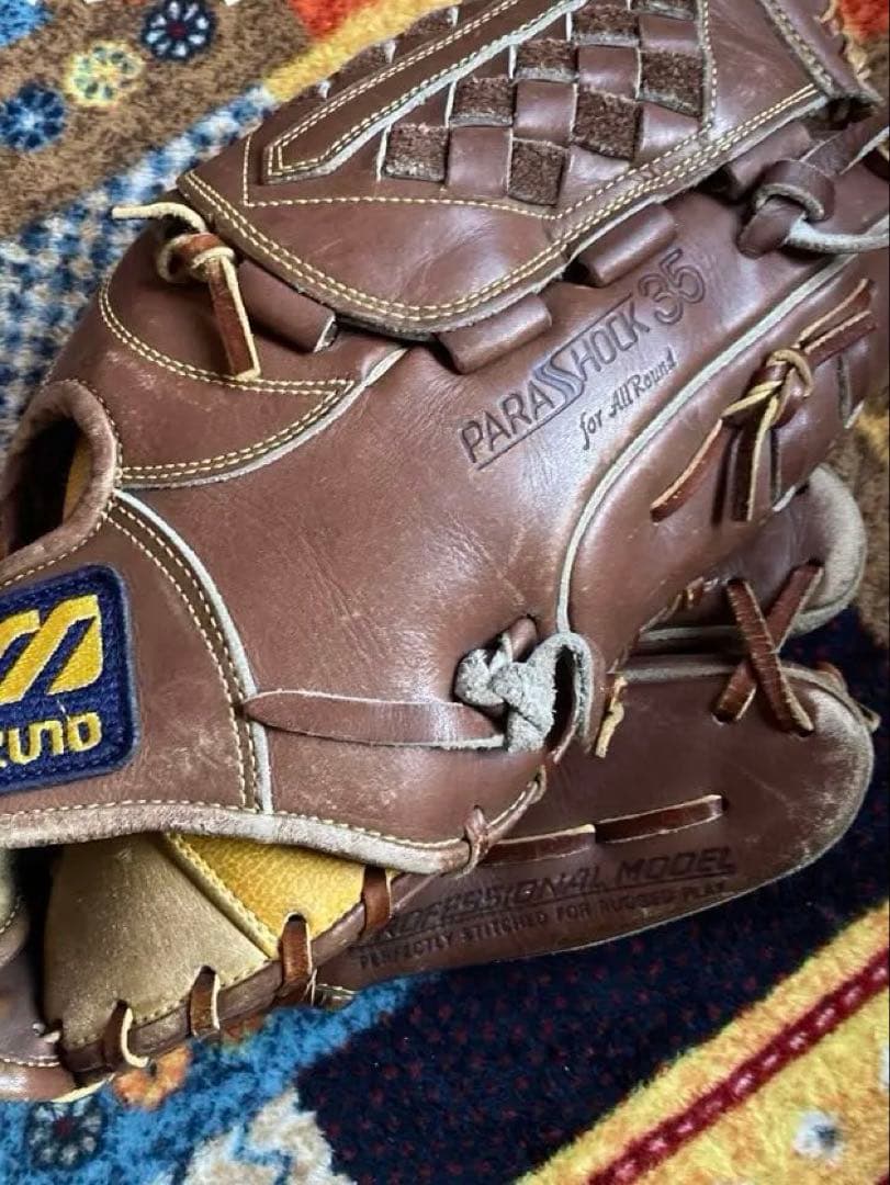 【ビンテージレア】Mizuno WorldWin オールラウンド用 硬式グローブ