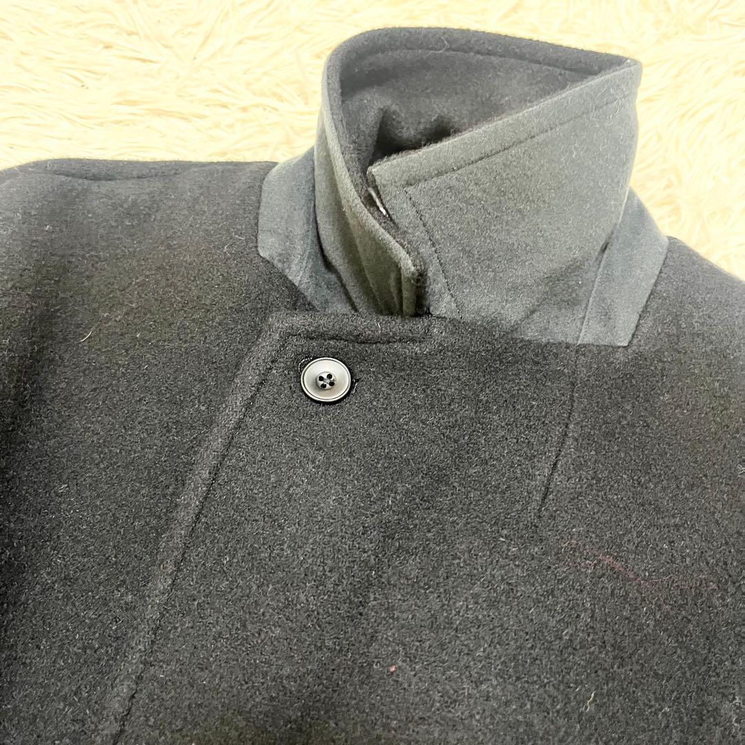 美品✨24AW ジャーナルスタンダードラックス ソフトメルトンチェスターコート黒