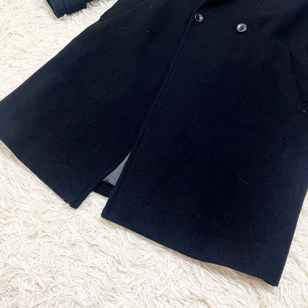 美品✨24AW ジャーナルスタンダードラックス ソフトメルトンチェスターコート黒