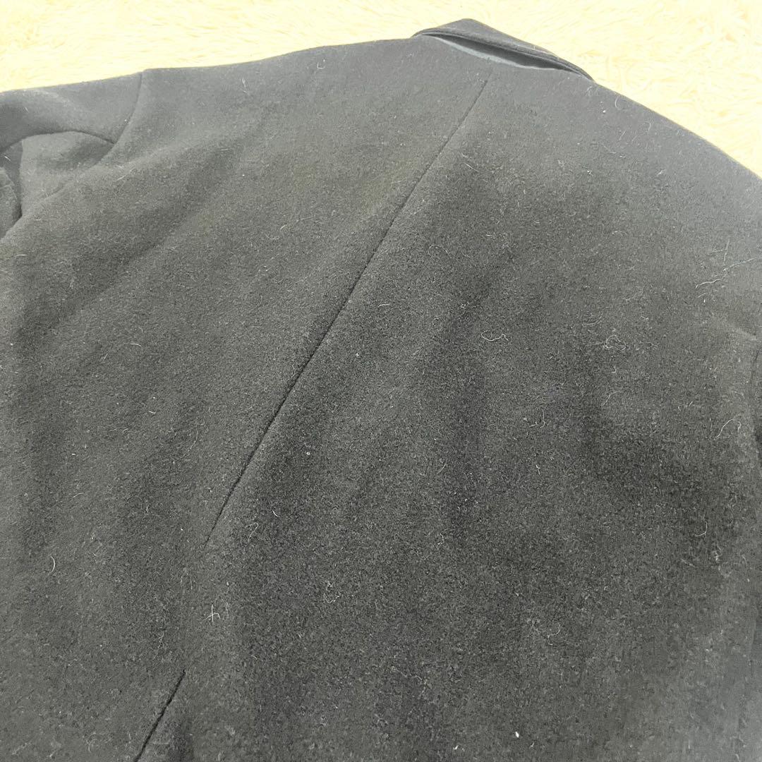 美品✨24AW ジャーナルスタンダードラックス ソフトメルトンチェスターコート黒