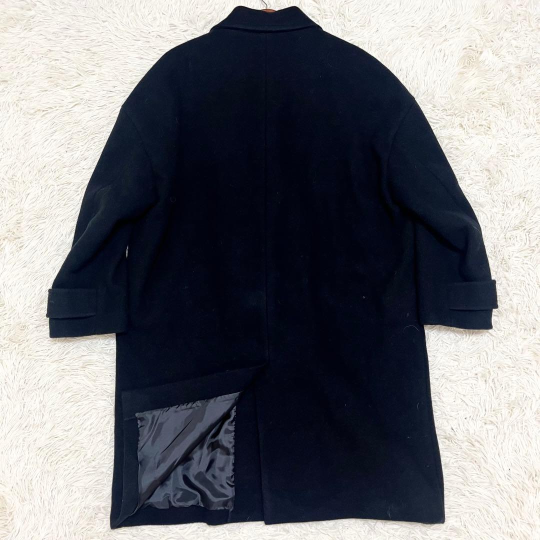 美品✨24AW ジャーナルスタンダードラックス ソフトメルトンチェスターコート黒