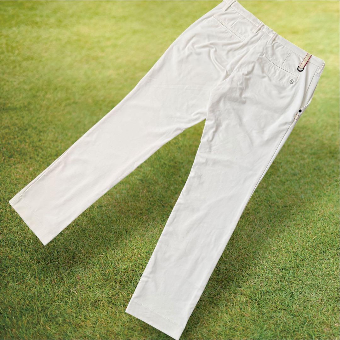 ブリーフィングゴルフ　パンツ　L〜XL相当 白　ホワイト　ストレッチ素材　ゴルフ