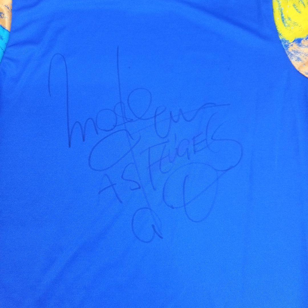 MIZUNO　ミズノ　GKユニフォーム　キーパー　森敦彦　サイン