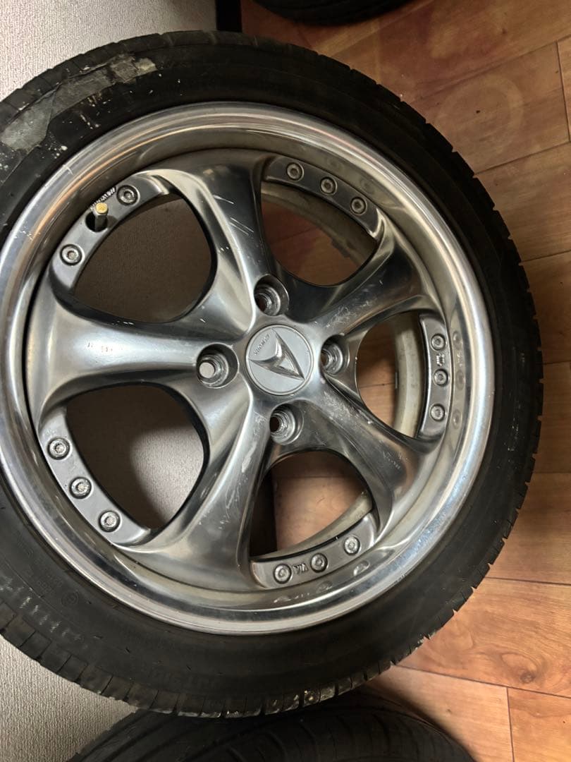 work VS-KF 15インチ　5j＋42通し　４本