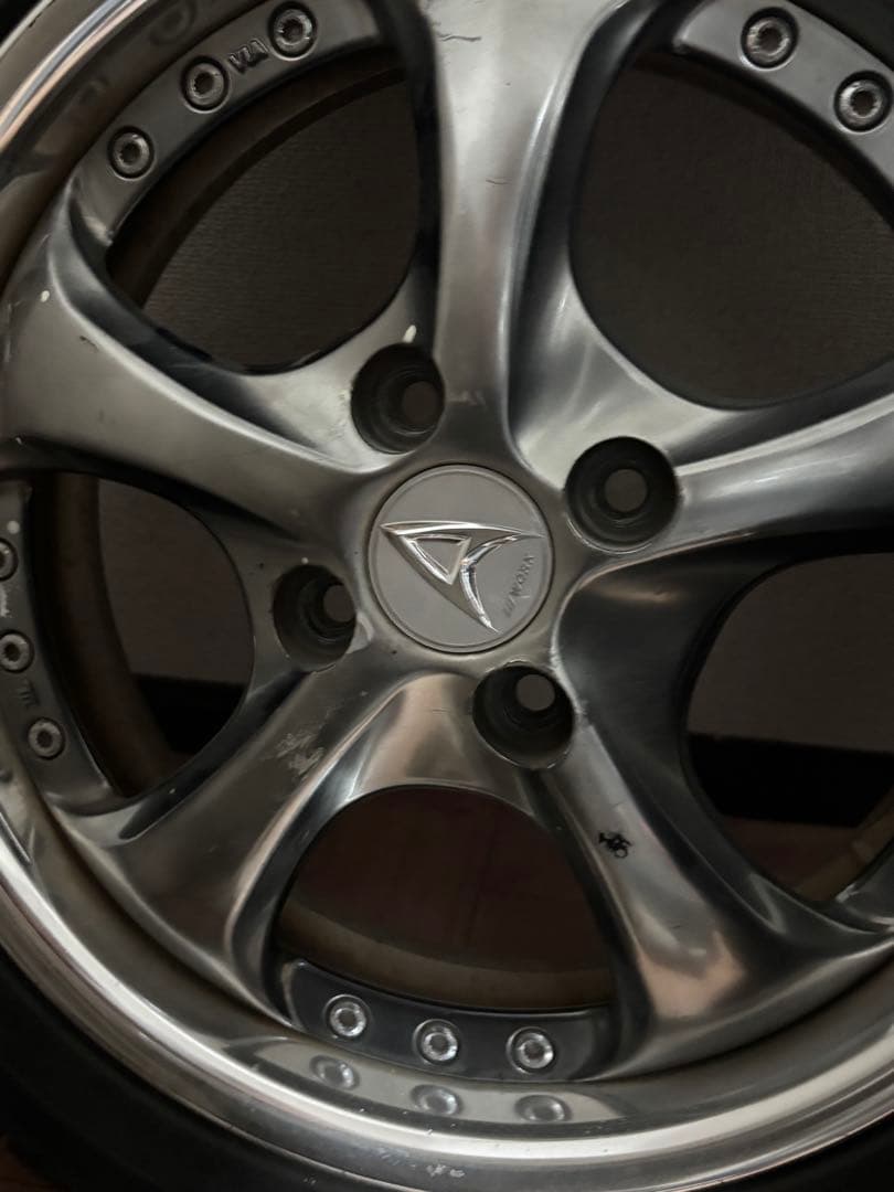 work VS-KF 15インチ　5j＋42通し　４本