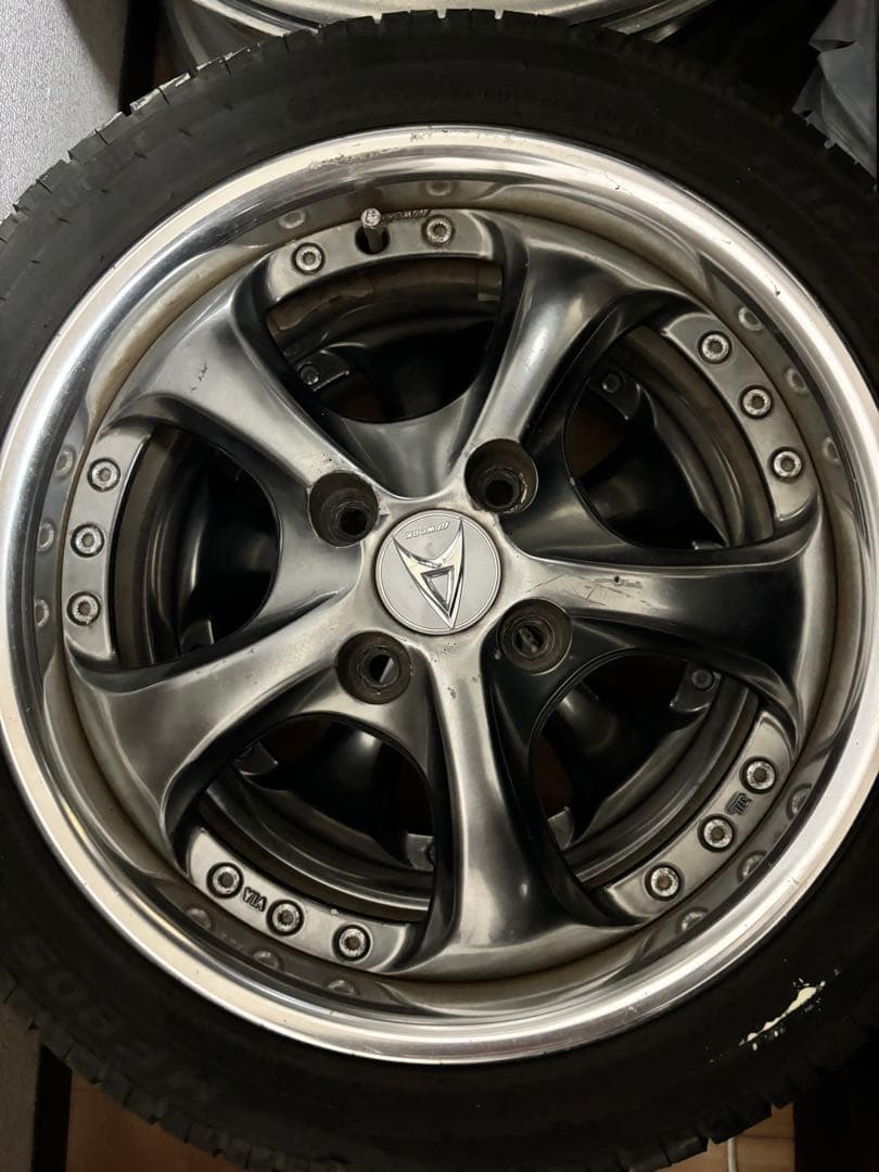 work VS-KF 15インチ　5j＋42通し　４本