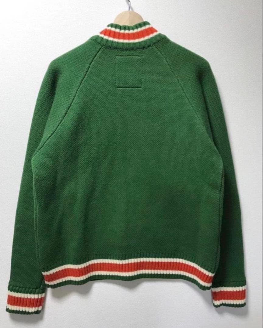 SUPER HYS 極美品 ジャカード ジャンパー アウター ブルゾン ニット