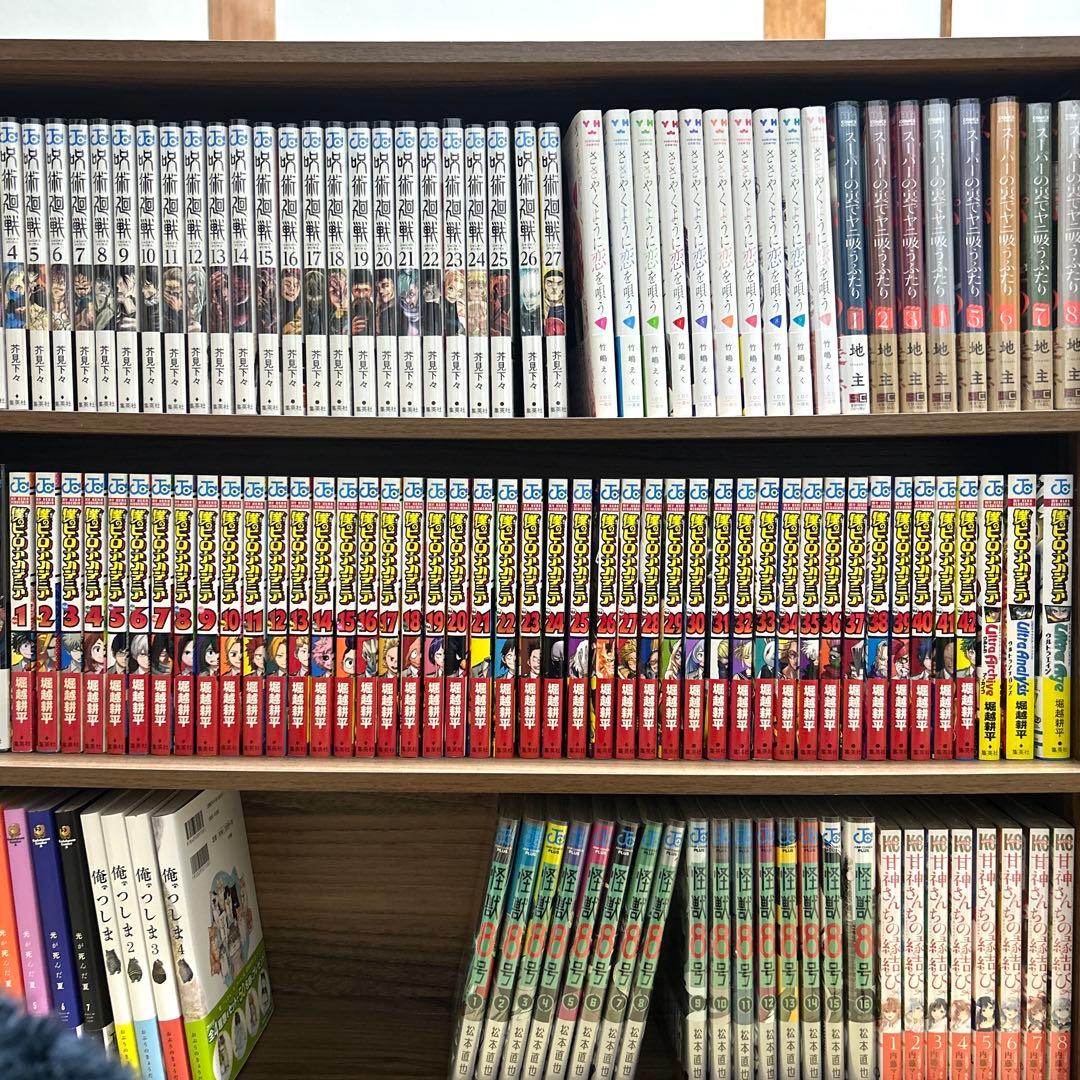 僕のヒーローアカデミア　1〜42＆公式キャラクターブック（全巻初版帯付き）