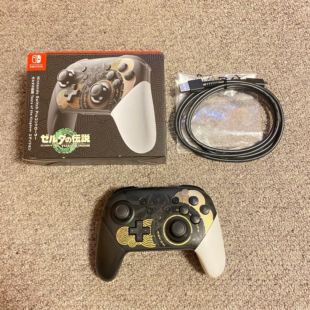 Nintendo Switch 本体 青/赤 + ゼルダの伝説コントローラー