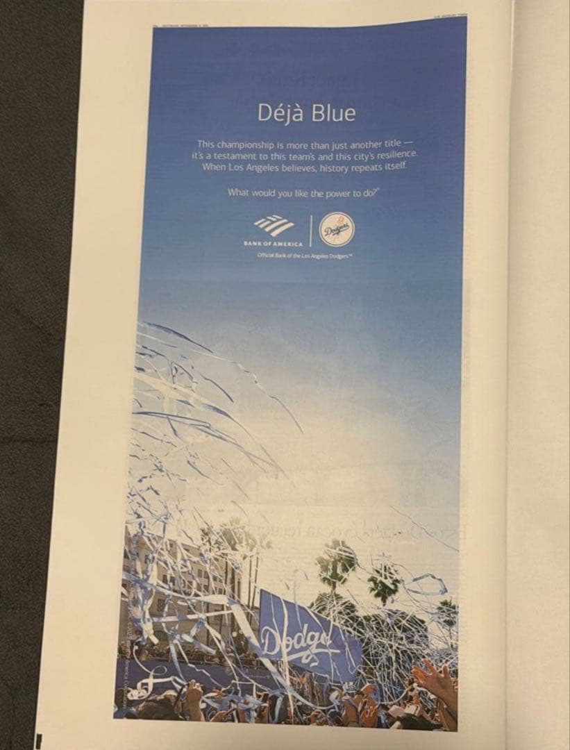 【ドジャース ワールドシリーズ 優勝特別記念版】 大谷翔平 山本由伸 特別価格②