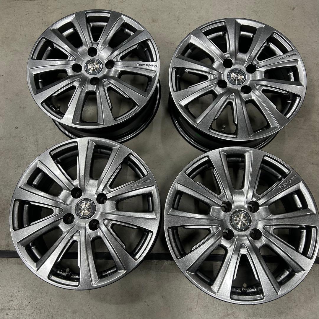 中古アルミ16x6.5 PCD108 プジョー308などに