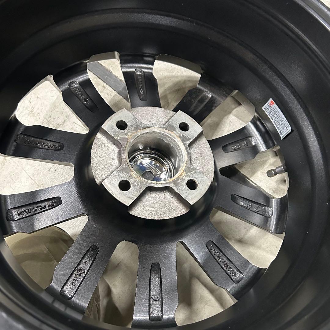 中古アルミ16x6.5 PCD108 プジョー308などに