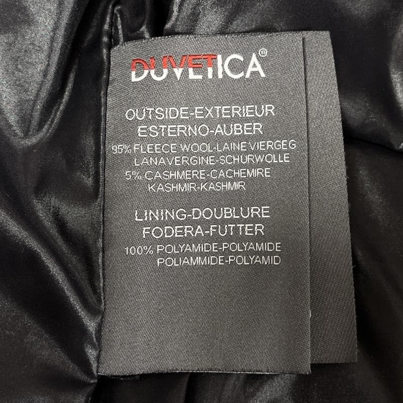 デュベティカ×チェルッティ/アリステオ/カシミヤブレンド/フーデッドダウンベスト