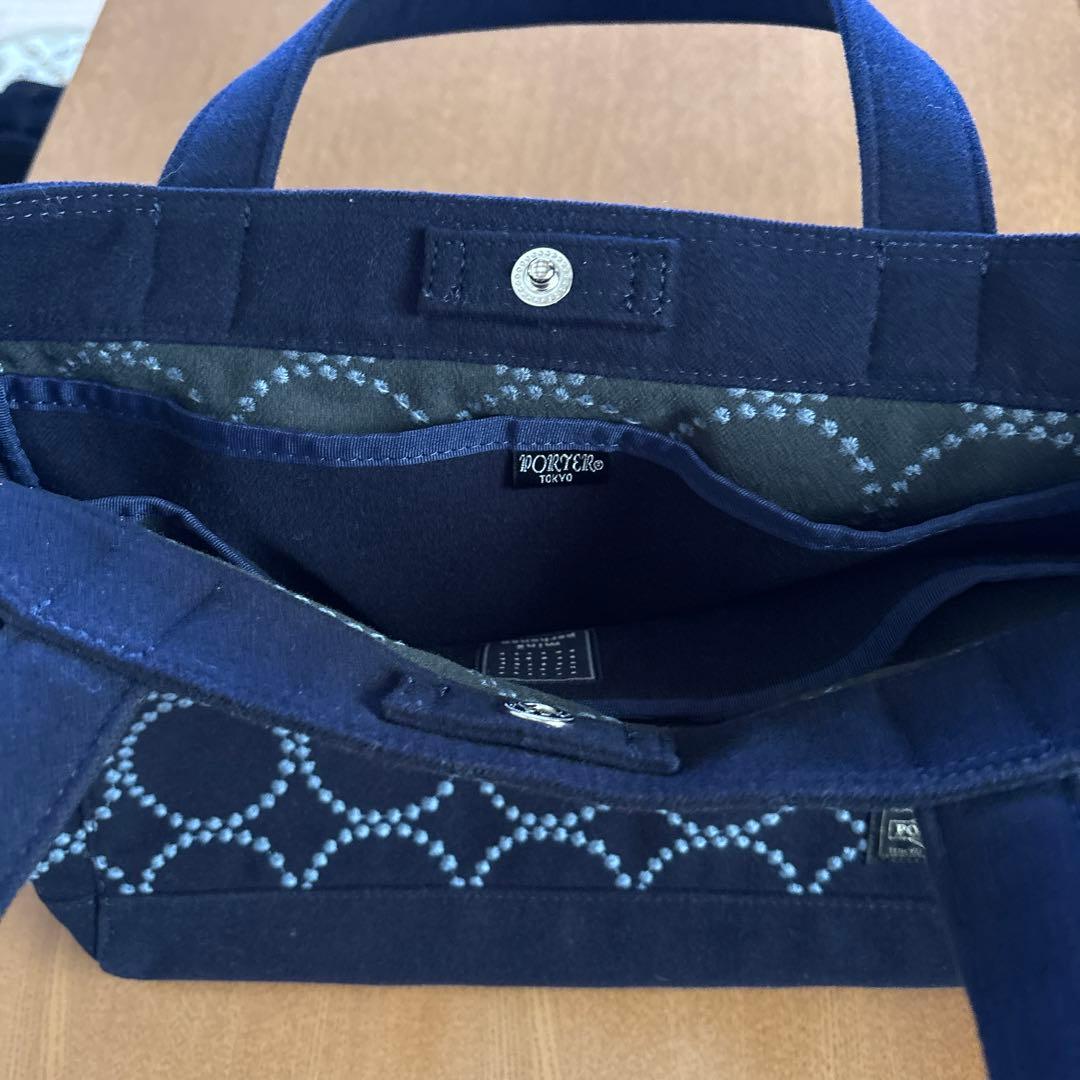 ミナペルホネン　ポーターコラボ　dopタンバリントートバック