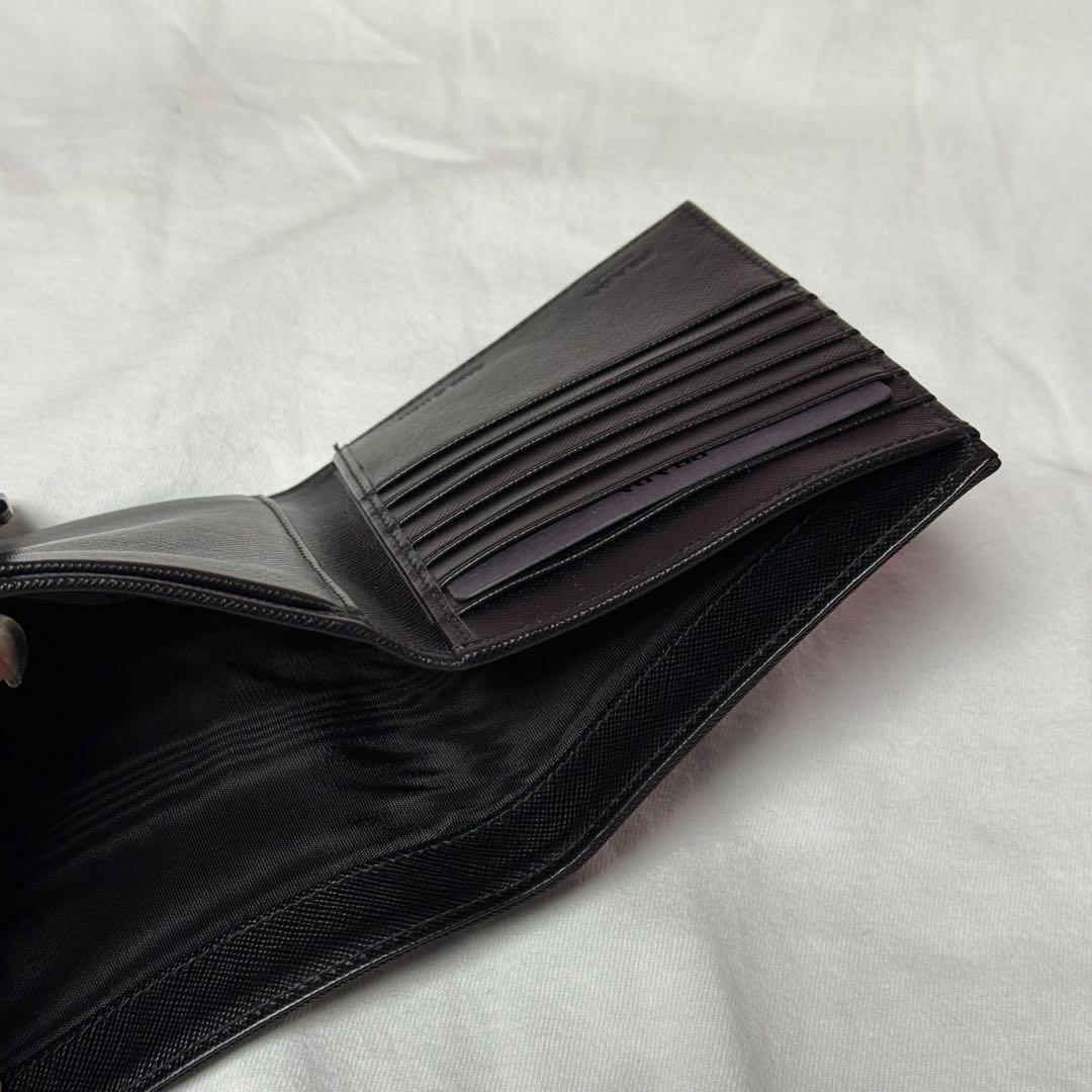 PRADA テッシート 三つ折り財布 Nero