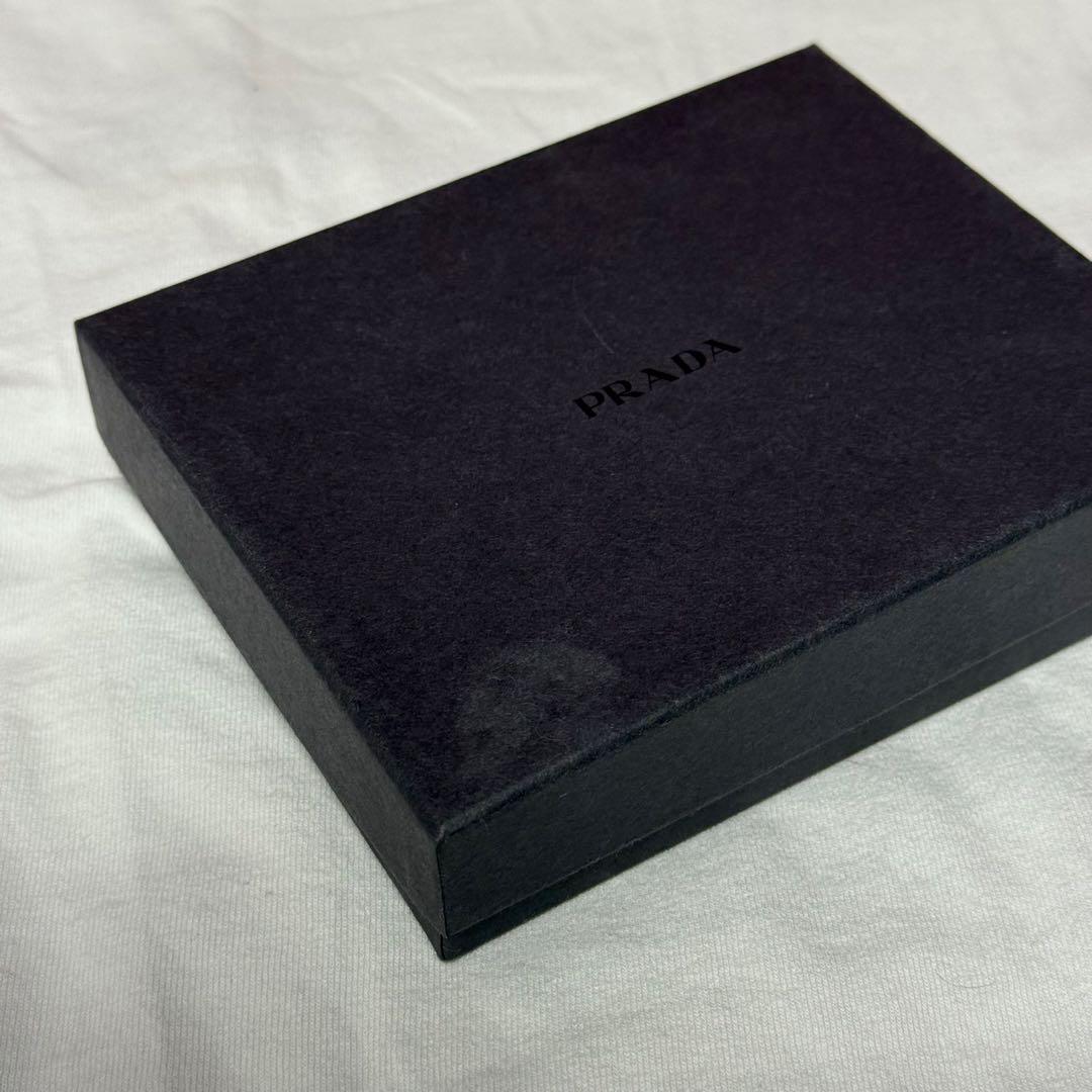 PRADA テッシート 三つ折り財布 Nero