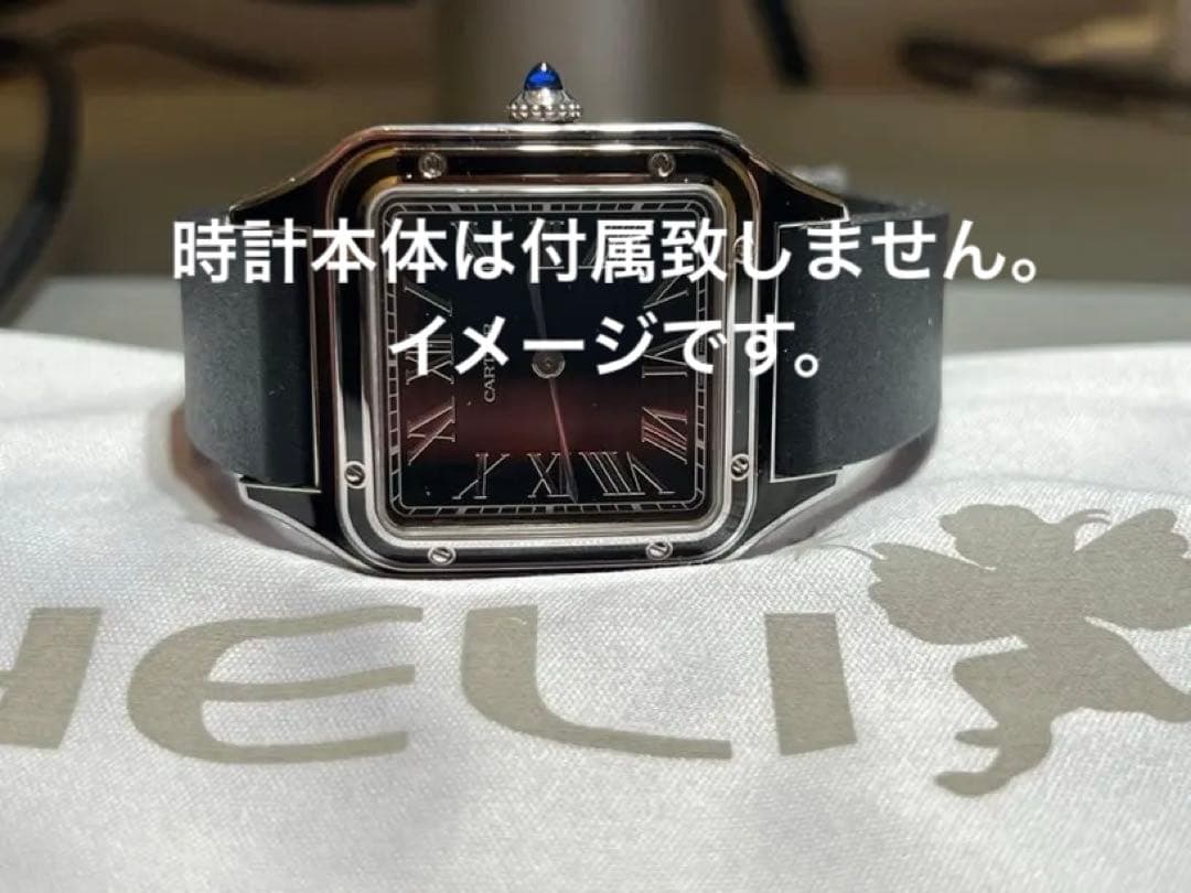 Cartier Santos-Dumont　Delugs CTSブラック
