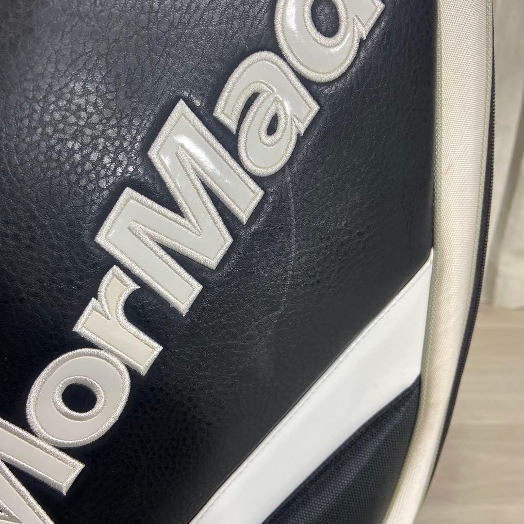 TaylorMade キャディバッグ 黒　白　ゴルフバッグ　テーラーメイド
