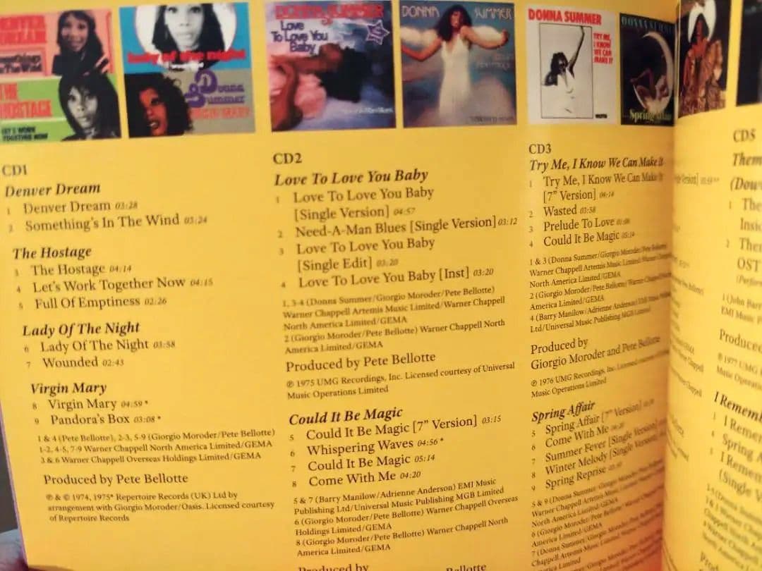 40枚組 CD BOX Summer Time Collection ドナサマー