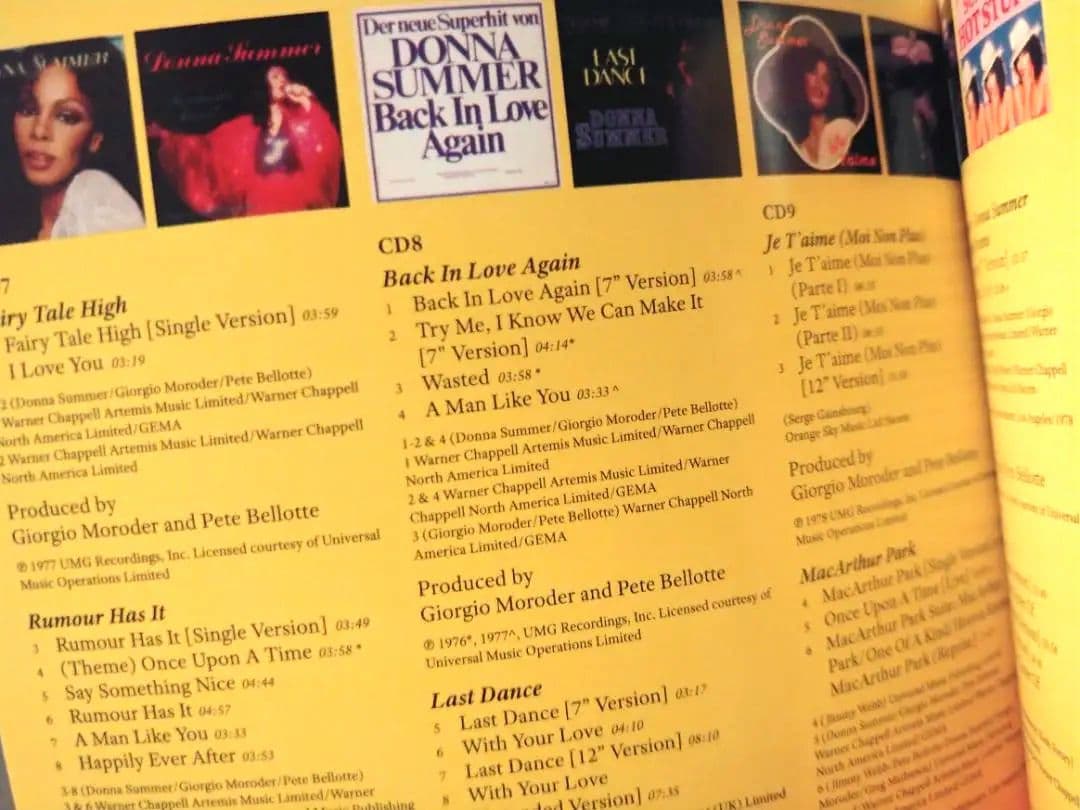 40枚組 CD BOX Summer Time Collection ドナサマー