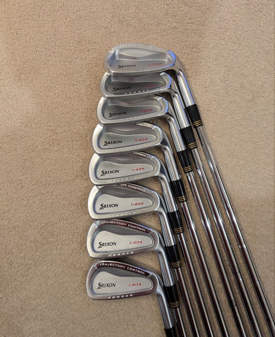【名器】SRIXON スリクソン I-404 アイアン 8本セット S200