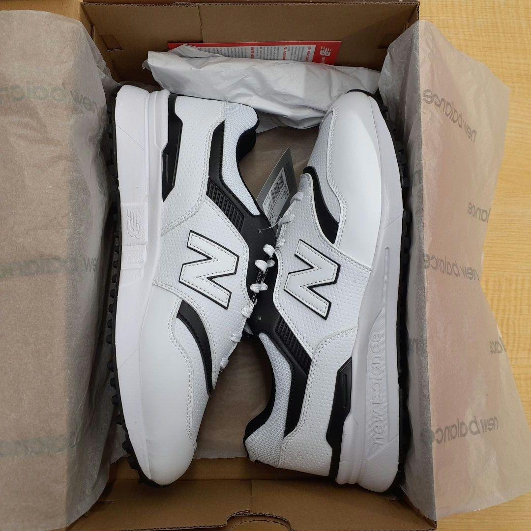 【新品汚れあり】NEW BALANCE スパイクレス ゴルフシューズ ④
