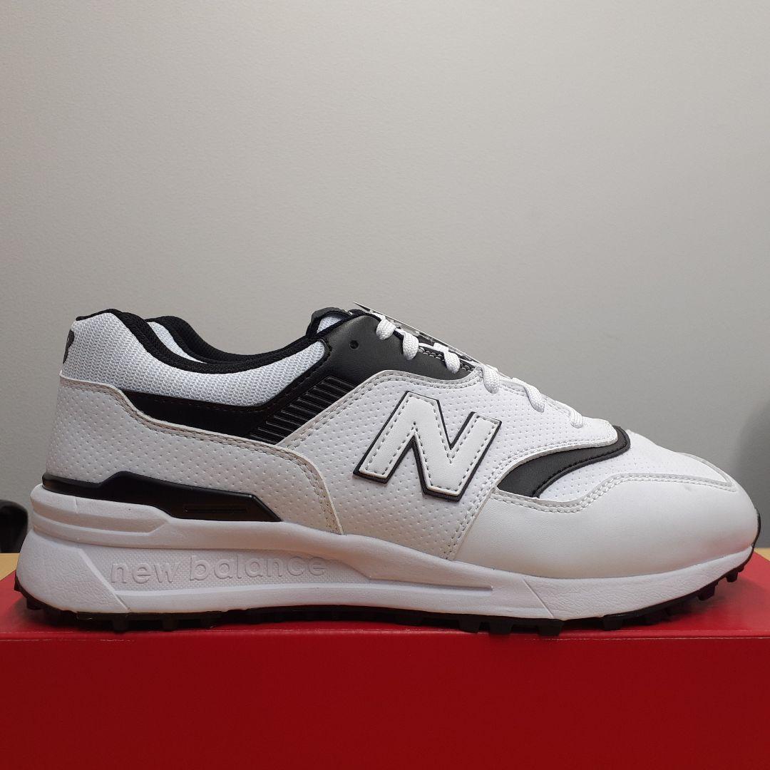 【新品汚れあり】NEW BALANCE スパイクレス ゴルフシューズ ④