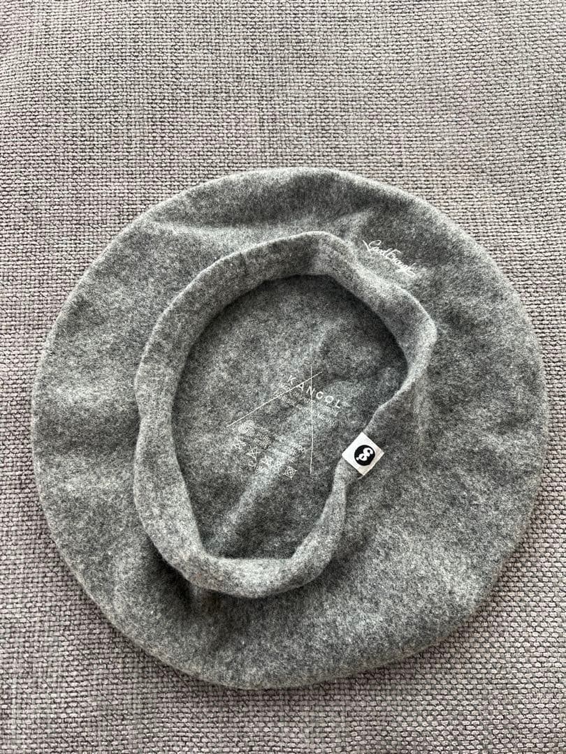 超希少90s初期GOODENOUGH×KANGOL グレーベレー帽 藤原ヒロシ