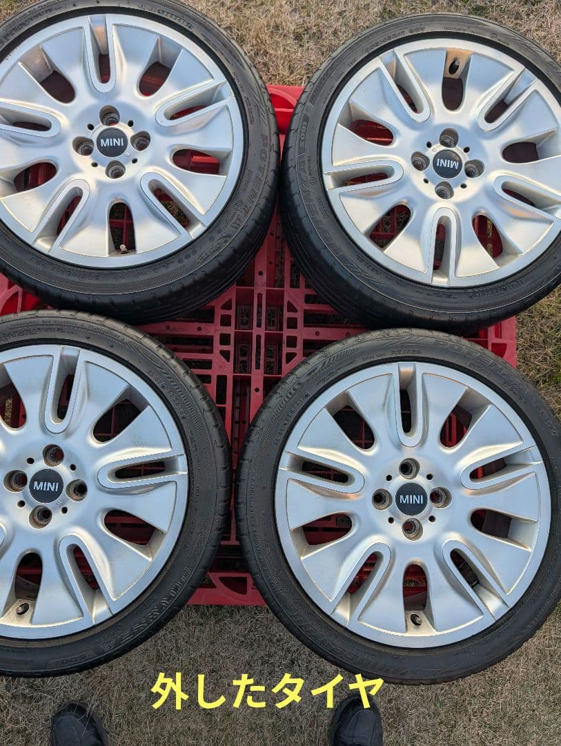 ①【USED】ミニクーパーS カムデン純正ホイール MINI　4本セットの2本
