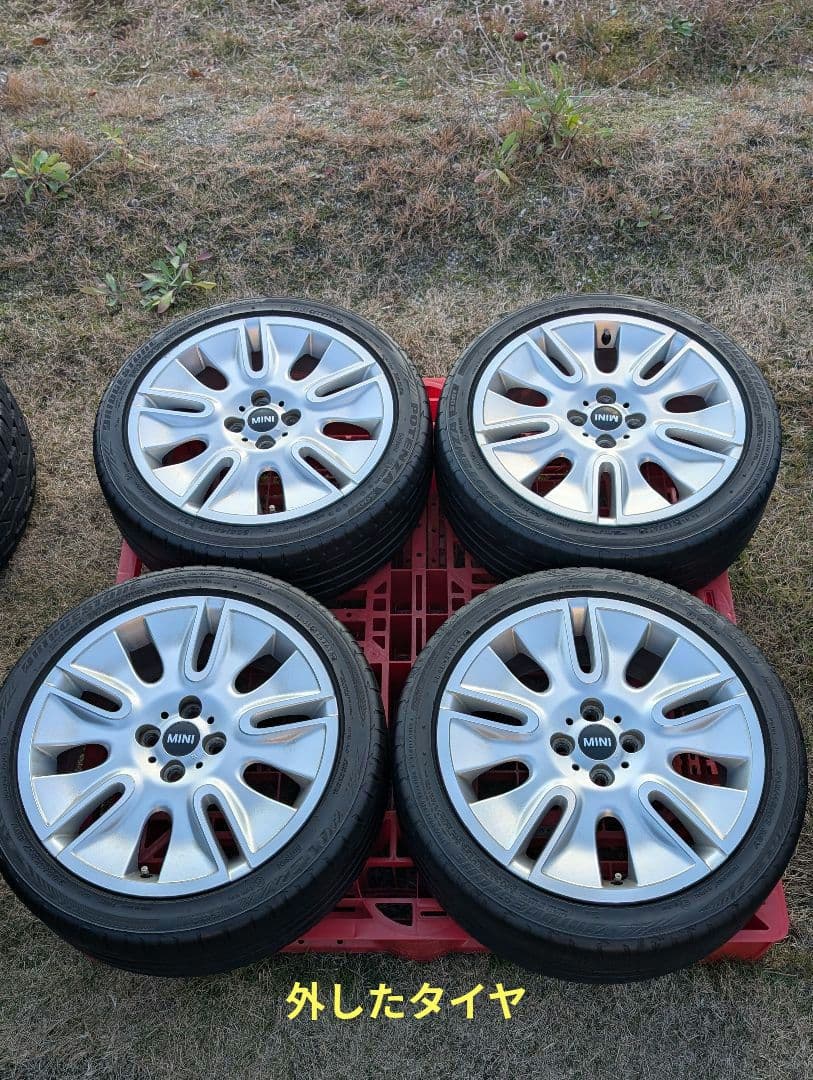 ①【USED】ミニクーパーS カムデン純正ホイール MINI　4本セットの2本