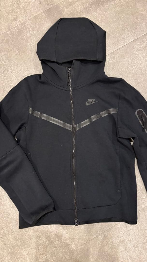 NIKE ナイキ テックフリース　セットアップ　ブラック　Sサイズ