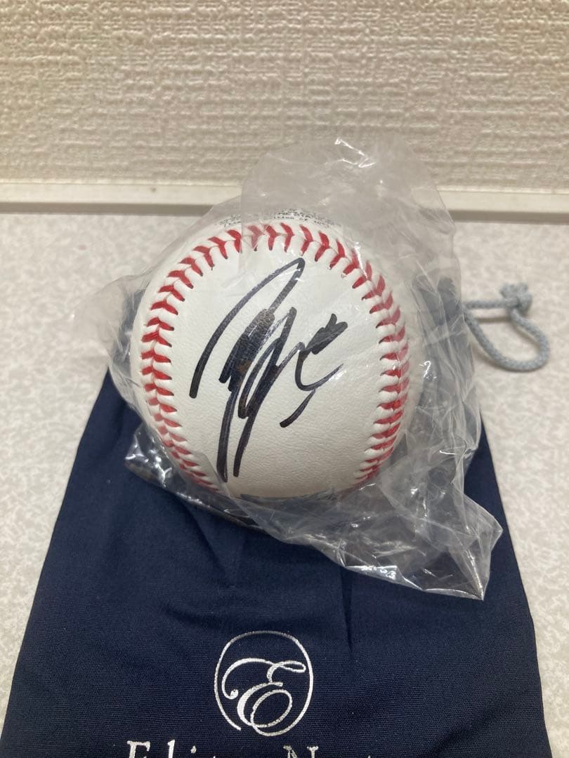 達孝太 初勝利記念 直筆サインボール BBM 100個限定 日本ハムファイターズ