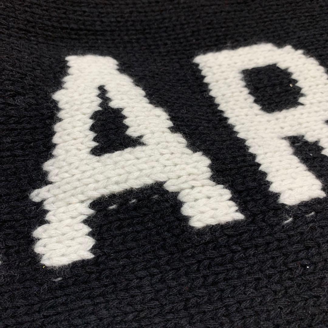 【美品】MM6 エムエムシックス メゾンマルジェラ　マフラー ブラック