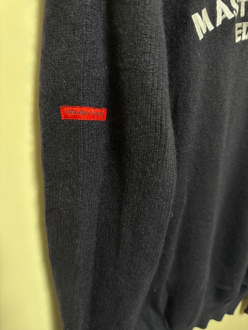 MASTER BUNNY EDITION ネイビー 100%カシミヤ