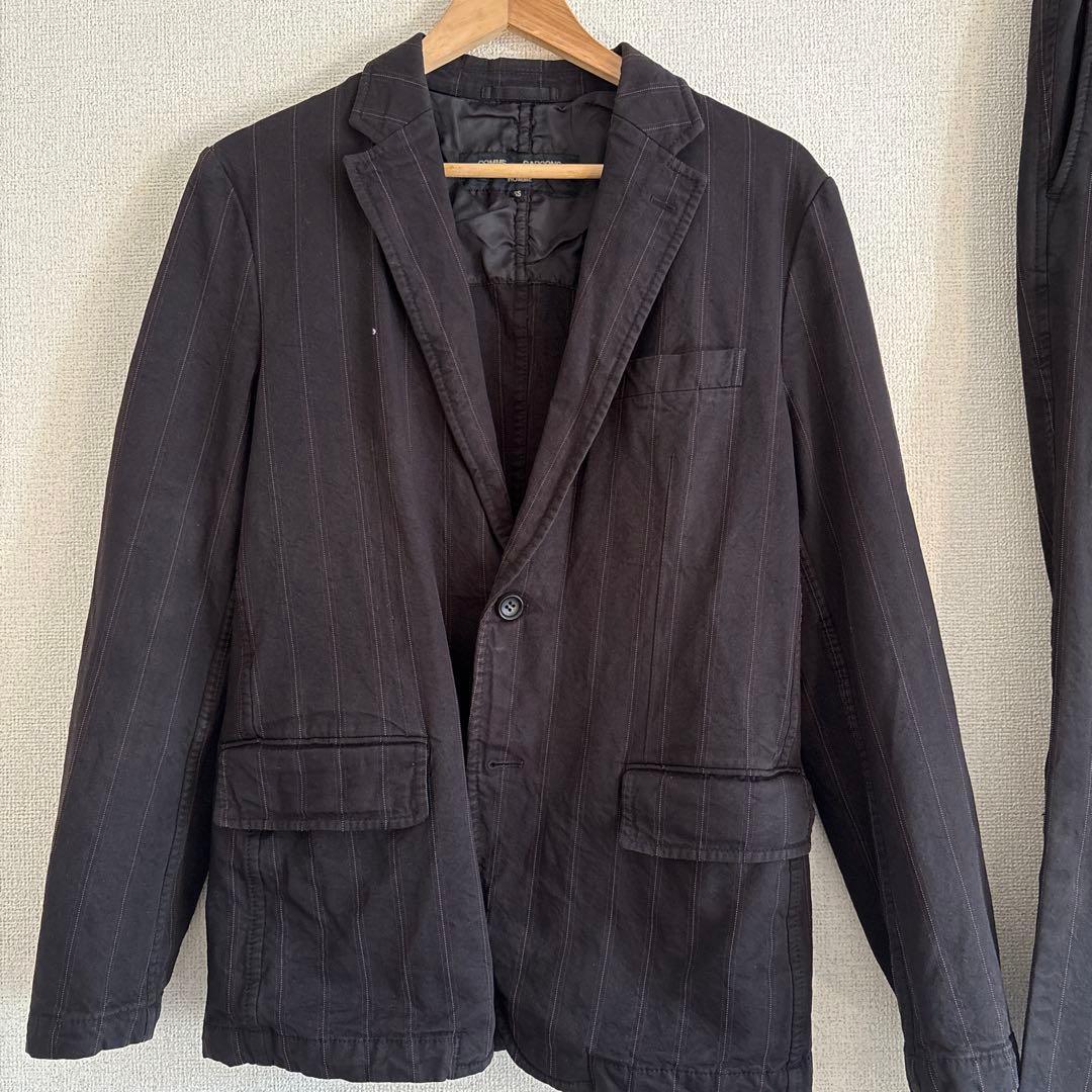 08SS COMME des GARCONS HOMME ストライプ　スーツ