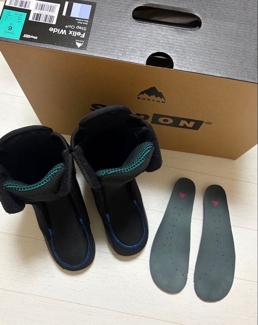 BURTON FELIX STEP ON WIDE レディース23㎝