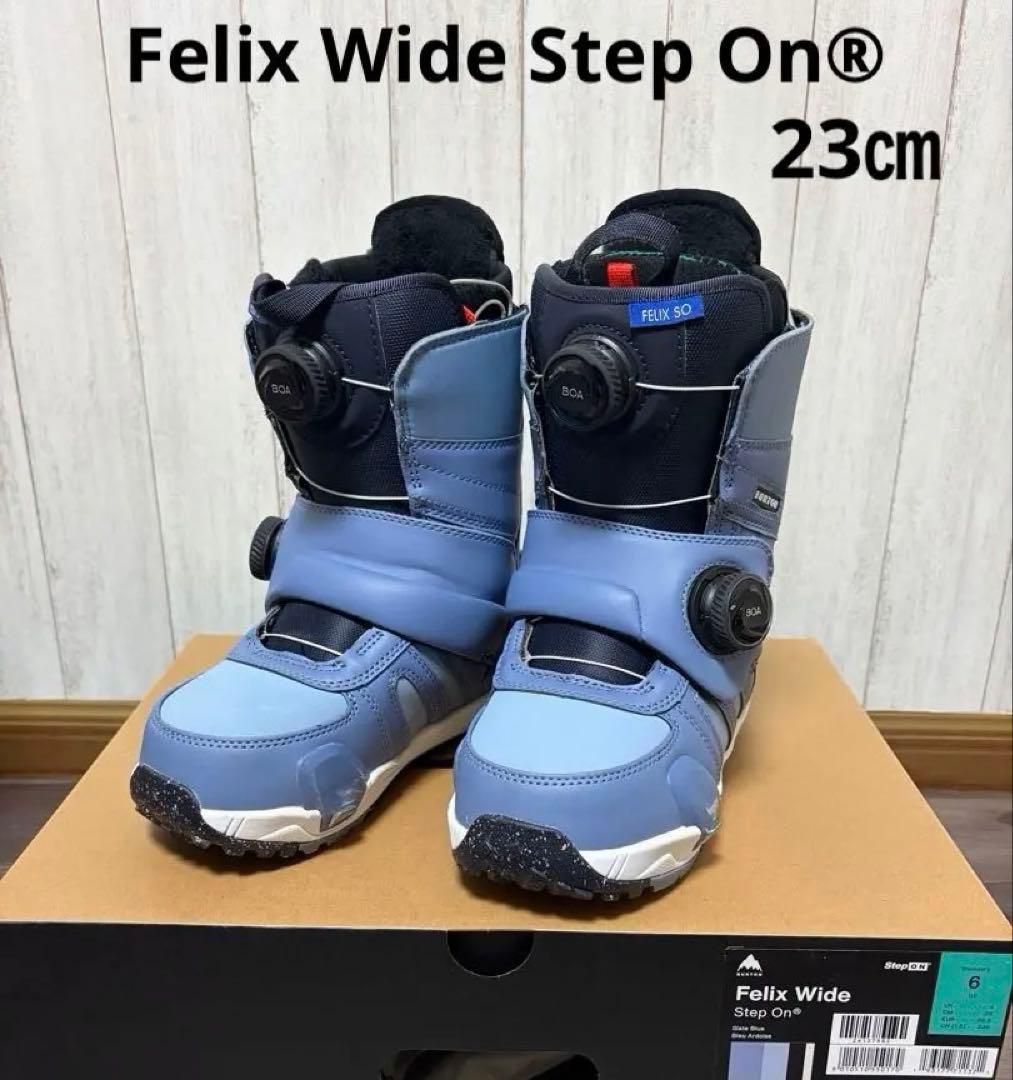 BURTON FELIX STEP ON WIDE レディース23㎝